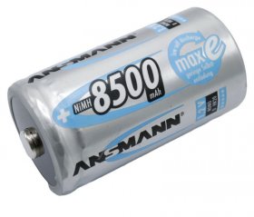 Ansmann D-size / Rechargeable Battery - 1,2v-8500mah Nimh Akku Mono D Maxe 1er Vpe