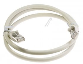 Com Cat7 Patch Cable - Cat7 Lead - Rj45 Plug To Plug - Grey 1.0m Com Cat7 Patch Cable - Cat7 Lead - Rj45 Plug To Plug - Grey 1.0m
