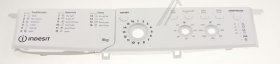 Front Housing - C00639842 488000639842 Control Panel+handle Gw Iwc 81483 W Uk N [Whirlpool Indesit]