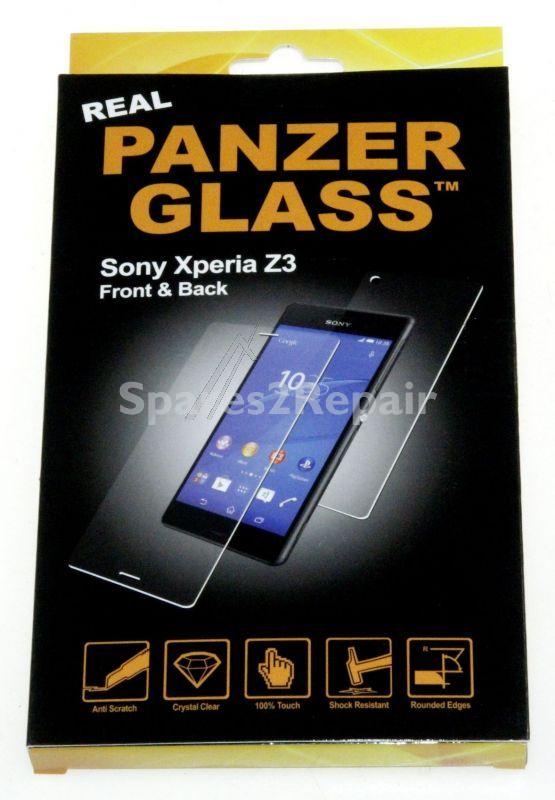 Panzerglass Display Protective Film - 1602 Premium Protective Glass For Sony Z3 Front & Back