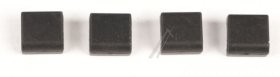 Whirlpool Rubber Foot - C00521998 488000521998 Rubber Foot L Shape