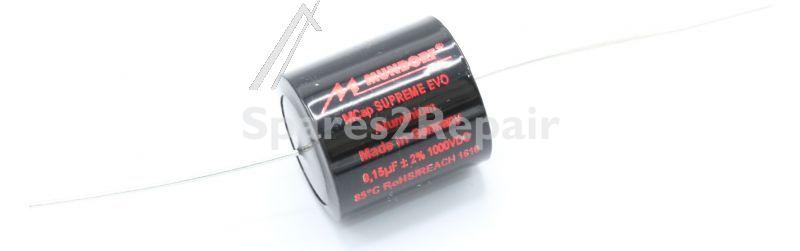 Mundorf Foil Capacitor - 2,7uf-100v Audio Filmcap. Axial 85° 20x39mm