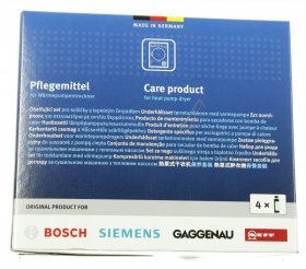 Workshop Service Aids - 00312111 Care Set For Heat Pump Dryer 4x125ml [Bosch Siemens]