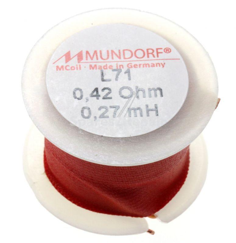 Mundorf Coil - 0,27mh-0,42r Mcoil Air-coil, Ofc-copper, 0,71mm Wire, 30x20mm