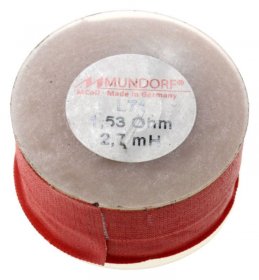 Mundorf Coil - 2,7mh-1,53r Mcoil Air-coil, Ofc-copper, 0,71mm Wire, 40x20mm