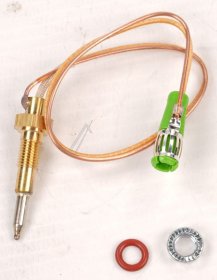 Thermocouple - C00650238 488000650238 Sp Hob Thermocouple+nut+o-r L25 [Whirlpool Indesit]