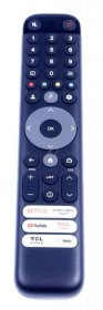Tcl Ir remote Control - Rc833 21001-000125 Rcu rc833 rc833_gub1 bt rca alkaline 7#