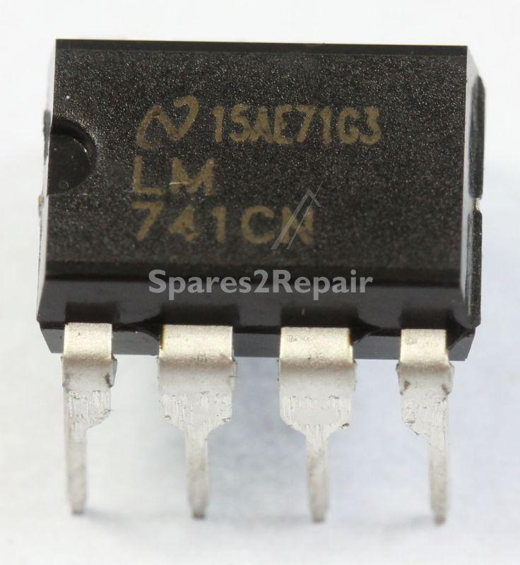 Texas Instruments Operational Amplifier Ic - 741cn Op Amp,741,dip8 Typ:lm741cn