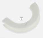 Panasonic Fixings And Brackets - Axwths-19298 Tub Spring Protector Plastic