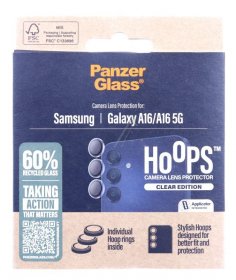 Panzerglass Display Protective Film - 3810 Panzerglass Hoops Transparent Lens Protector Samsung A16 | A16 5g