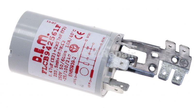 Radio Interference Suppression - C00064559 482000027170 Noise Filter [Whirlpool Indesit]