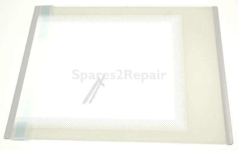 Haier Glass Panel - 0060844491 49055793 Shelf Assy2-components354*453 6*3 8