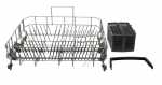 Dish Basket - 20006942 Lower Crockery Basket Silver 4 Flip Tines Cutlery Basket (11057829) For Single Parts See Sn636x03ie-41 (page 6 Explode [Bosch Siemens]