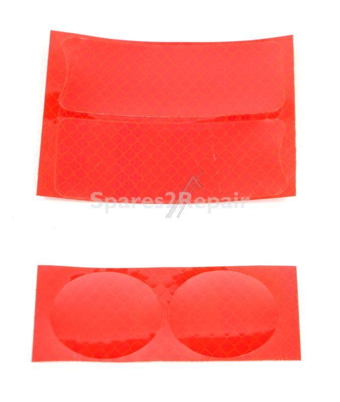 Platum Reflector - Rkpf_23 Reflector Set (front-round+rear-rectangular)