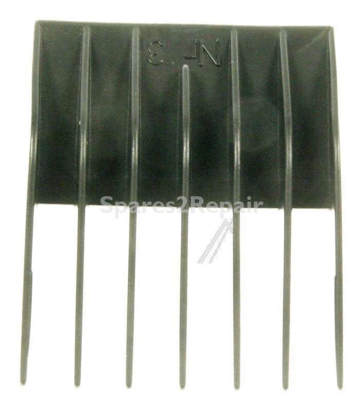 Wahl Comb Attachment - 1230-7510 Clip-on Comb #3 (9mm) Black
