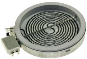 Single Circuit Radiation Heate - C00327340 481231018887 Heating Element 145mm 1200w [Whirlpool Indesit]