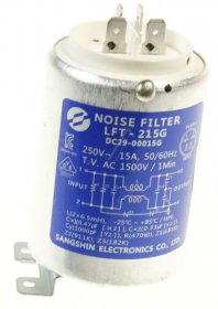 Samsung Radio Interference Suppression - Dc97-20185a Assembly Filter Guide dv8000m dv80m8214aw fi