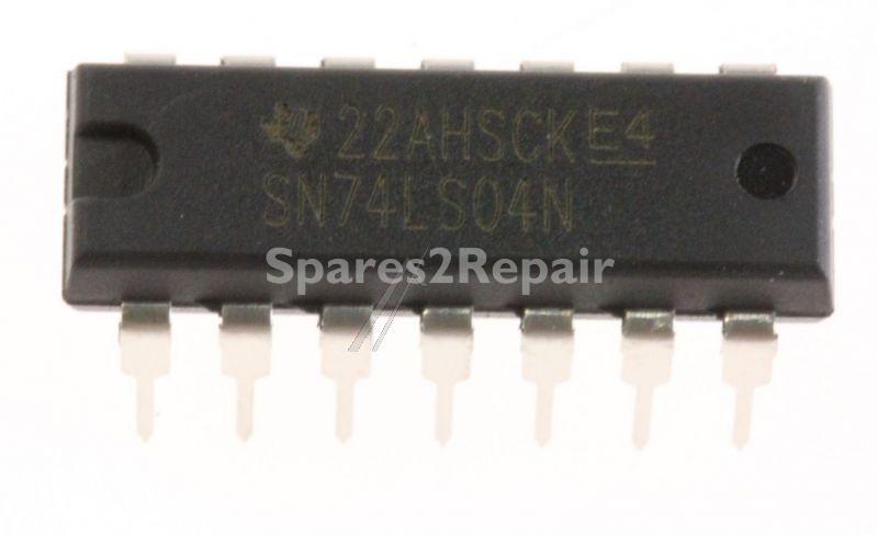 Texas Instruments Ic - 74ls04 Ic Inverter, Dip-14