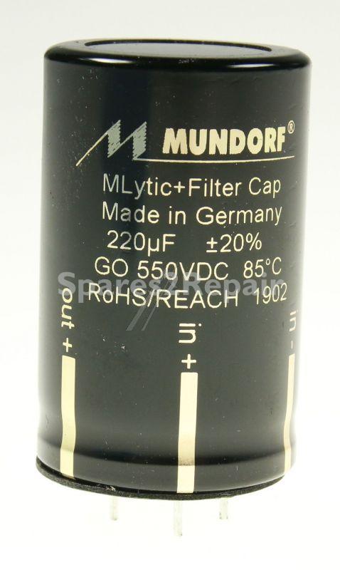 Mundorf Radial Electrolytics 105 Degre - 220uf-550v Audio Filter-elcap Radial 105° 35x55mm 4-polig