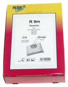 Filterclean Vacuum Cleaner Bags - R9m Fl0077-k Dust Bags X 6 + 1 Filter