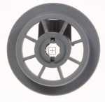 Haier Roller - 0530020895 49054914 Lower Basket Roller Gr-45 Ral-7046