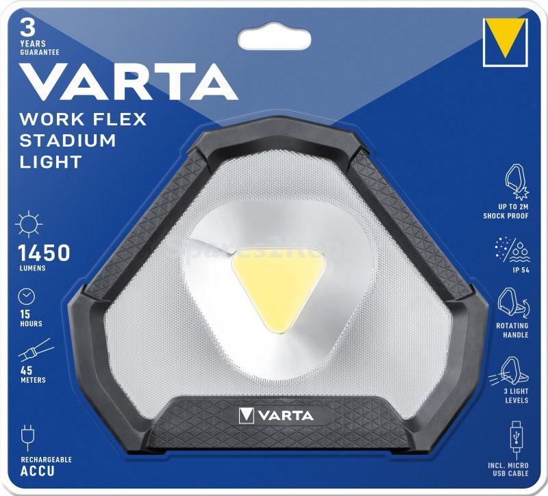 Varta Workshop Light - Work Flex Stadium Light Arbeitsleuchte Mit Akku