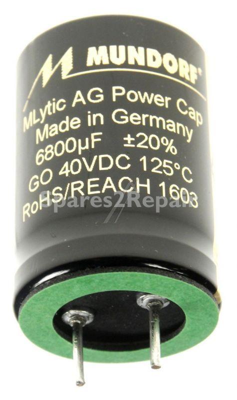 Mundorf Radialelectrolytics 125 Degree - 6800uf-40v Audio Elcap Radial 125° 25x35mm Snap-in