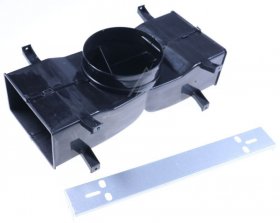 Cata Chimney Flue - 15103004 Upper And Lower Black Tubes-hood-k Hood