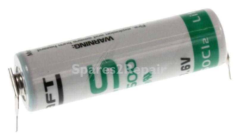 Saft Battery - 3,6v-2600mah Lithium Battery, Print Pins