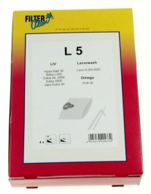 Filterclean Vacuum Cleaner Bags - L5 000181-k Dust Bags X 4