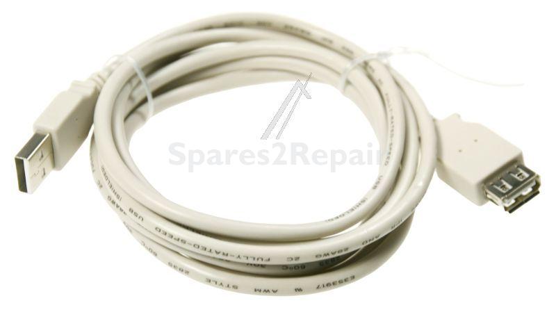 Compatible Extension Cable Usb - Usb Ext Lead - Usb-a Plug-usb-a Socket 1 8m