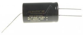 Mundorf Axial Electrolytics 105grade - 47+47uf-450v Audio High-volt.-elcap Axial 105° 30x50mm