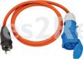 Brennenstuhl Schuko Extension Lead - Camping Adapter 1 5m Schuko Plug To Cee Socket - 1132910025