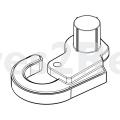 Door Stopper - 140010465056 Door Stop Bearing Right [Electrolux Aeg]