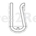 Ornamental Rail - 2062811217 Ornament Rail [Electrolux Aeg]