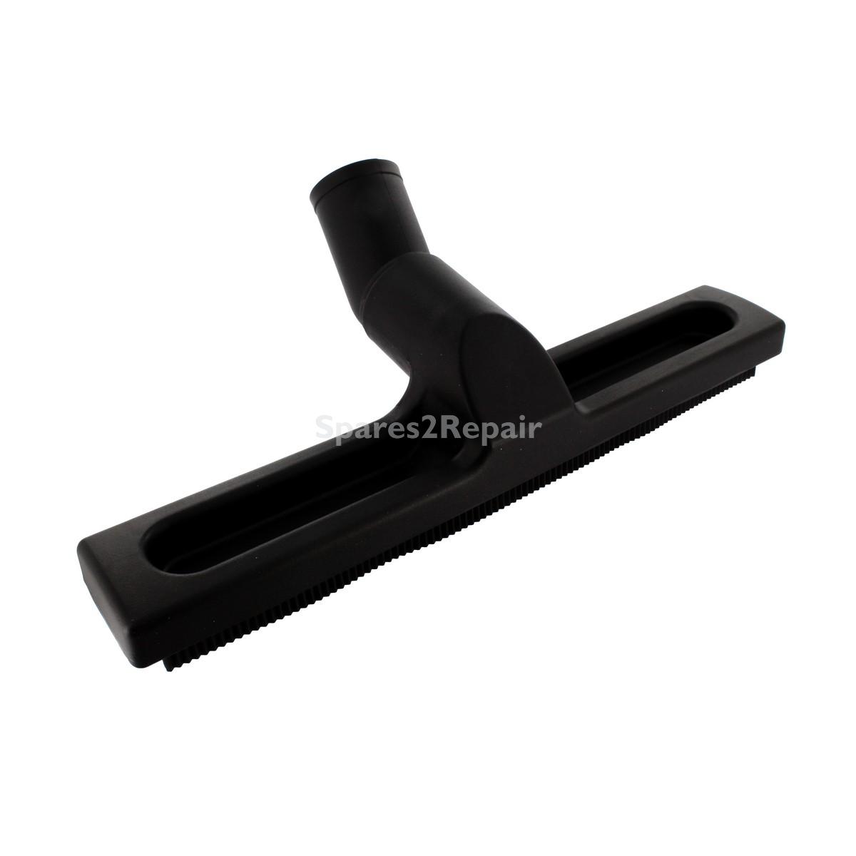 Universal Black Plastic Squeegee Floor Nozzle with Rubber Blades (32mm x 300mm)