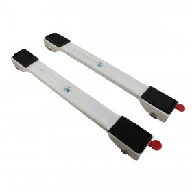 Universal Appliance Roller Movers with Foot Brake with 272kg Loading Capacity (Pack of 2)