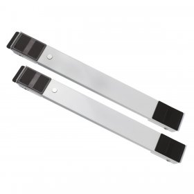 Universal Appliance Extension 40cm-63cm Arm Type Roller Movers with 160kg Load Capacity, Wheels, Brake and Anti-Slip Cover (Pack of 2)
