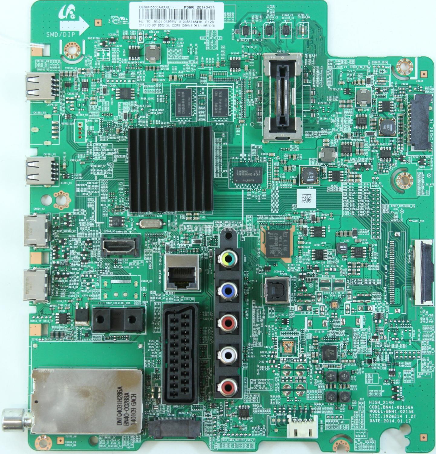 Samsung UH5K - Main AV - BN94-07369W